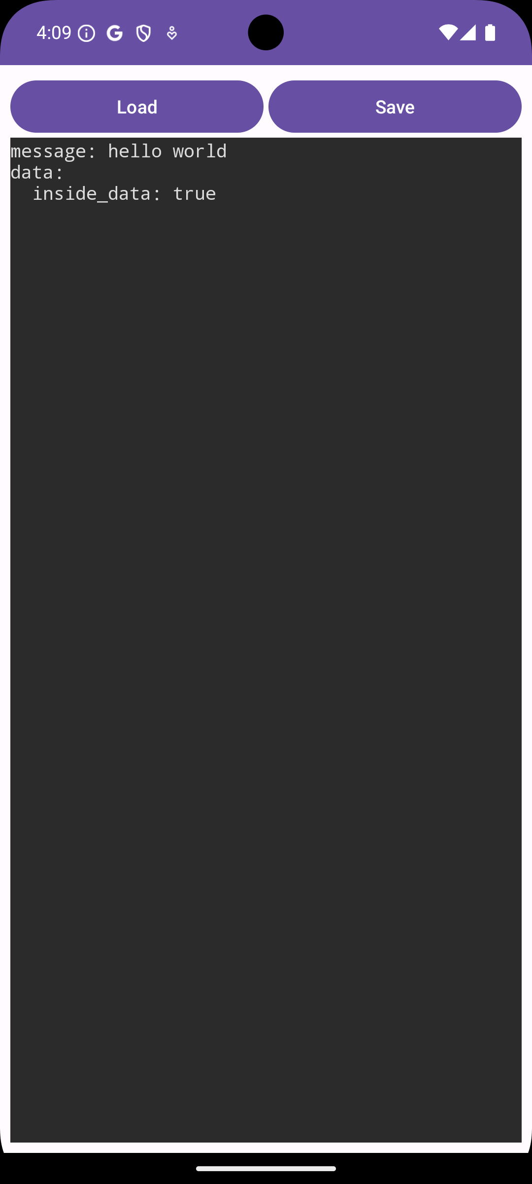 App with YAML