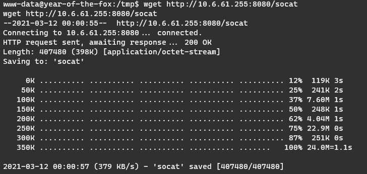 Wget Socat